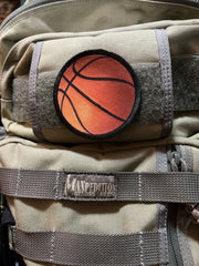 Basketball Velcro patch