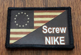 Betsy Ross Flag Screw NIKE Morale Patch Morale Patches Redheaded T Shirts 