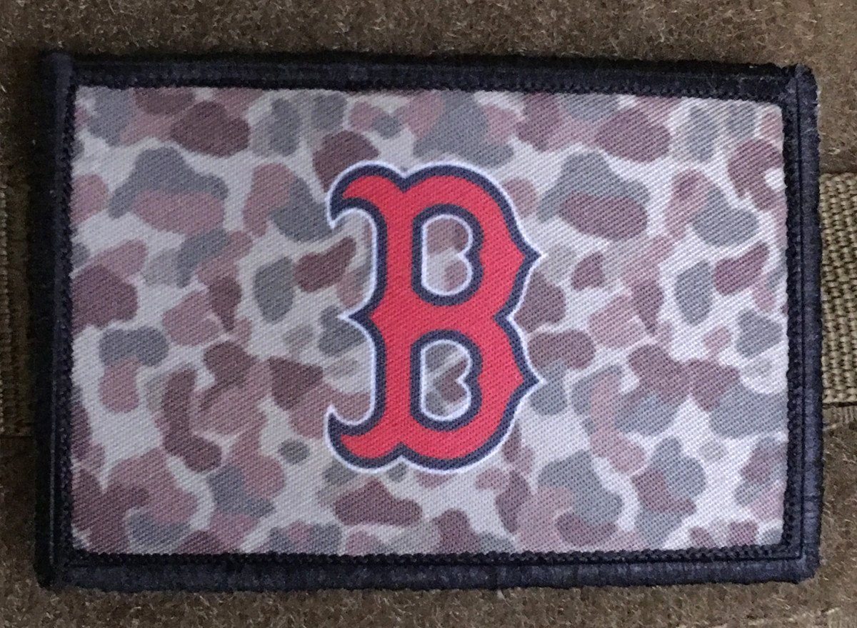 Boston Red Sox Camo Morale Patch