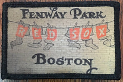 Boston Red Sox Fenway Park Morale Patch Morale Patches Redheaded T Shirts 