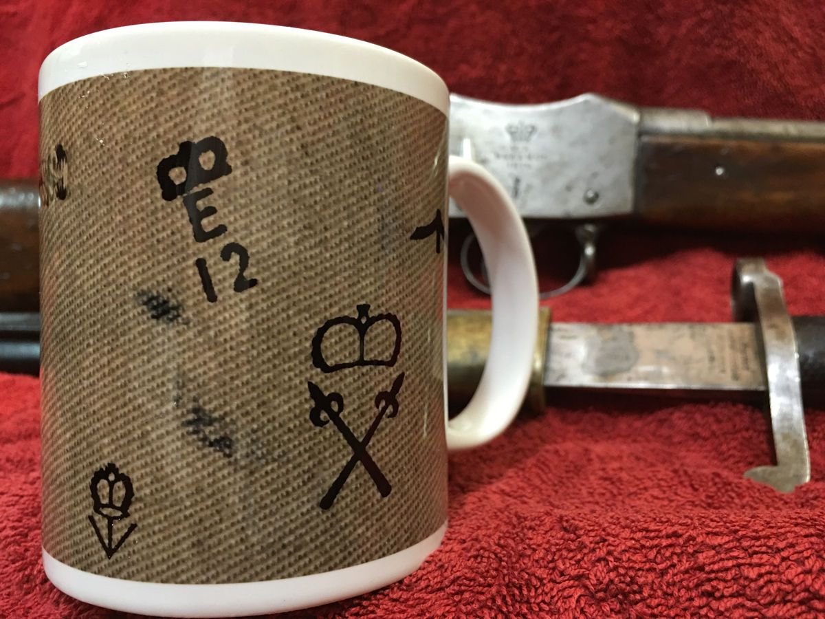 British War Department Broad Arrow Coffee Mug Coffee Mugs Redheadedtshirts.com 