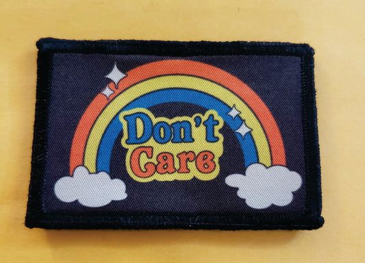 Care Bears "Don't Care" Morale Patch Morale Patches Redheaded T Shirts 