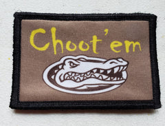 Choot Em Alligator Hunter Morale Patch Morale Patches Redheaded T Shirts 