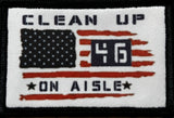 Clean Up on Aisle 46 Morale Patch Morale Patches Redheaded T Shirts 