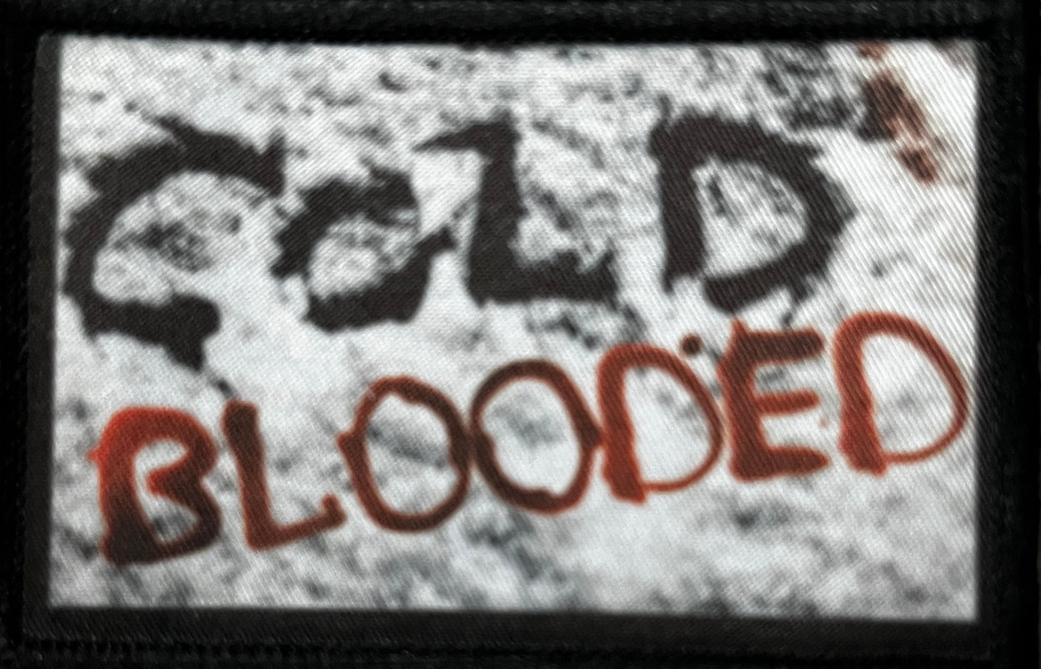 Cold Blooded Morale Patch Morale Patches Redheaded T Shirts 