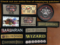 Component Pouch D&D Velcro Patch Morale Patches Redheaded T Shirts 