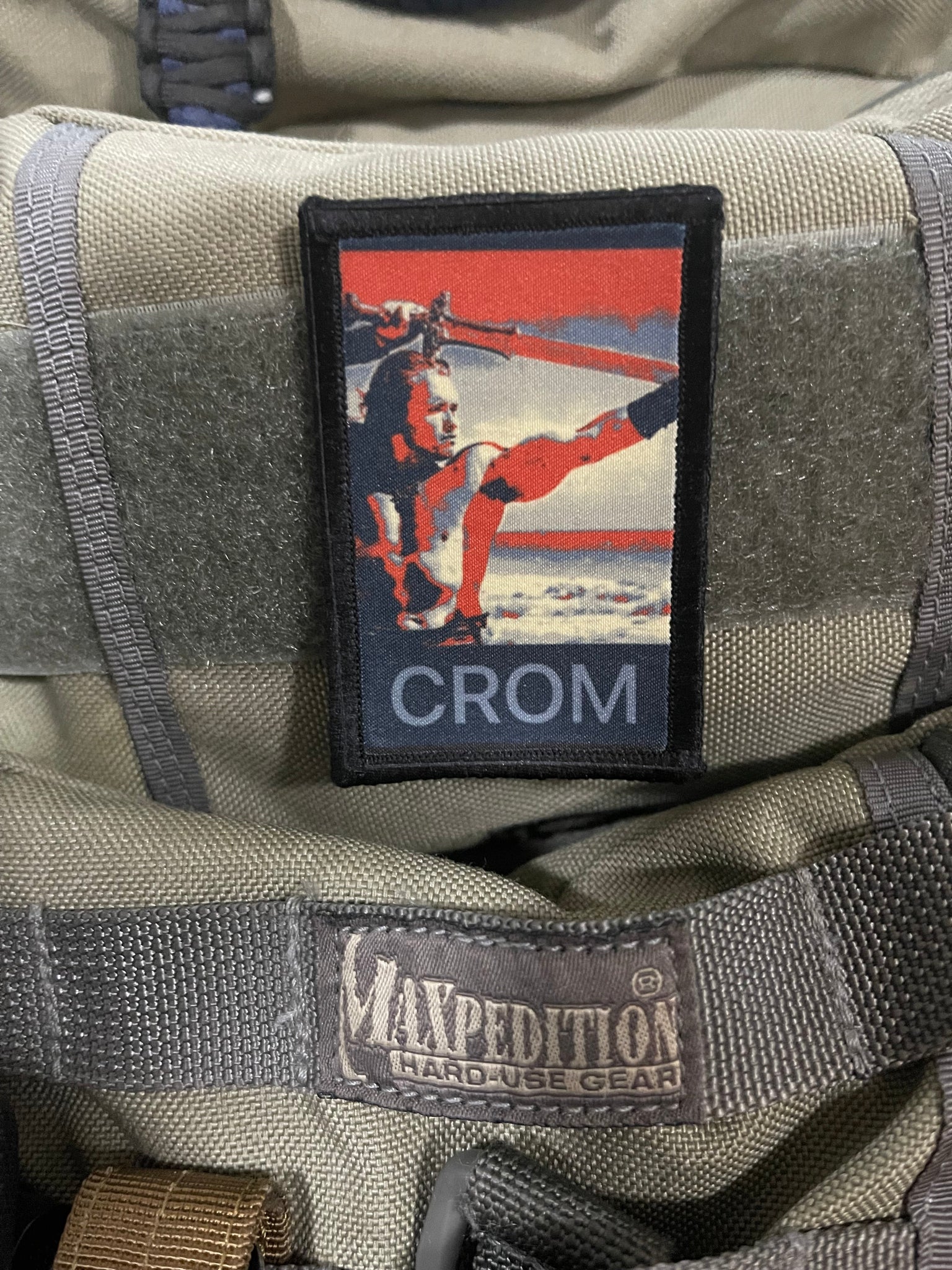 Conan Crom hope Poster Custom Velcro Morale Patch