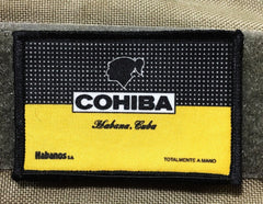 Cuban Cohiba Cigar Morale Patch Morale Patches Redheaded T Shirts 