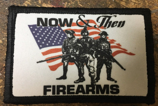 Custom order for Now & Then Firearms Morale Patches Redheaded T Shirts 