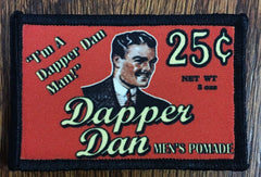 Dapper Dan Pomade Velcro Morale Patch Morale Patches Redheaded T Shirts 