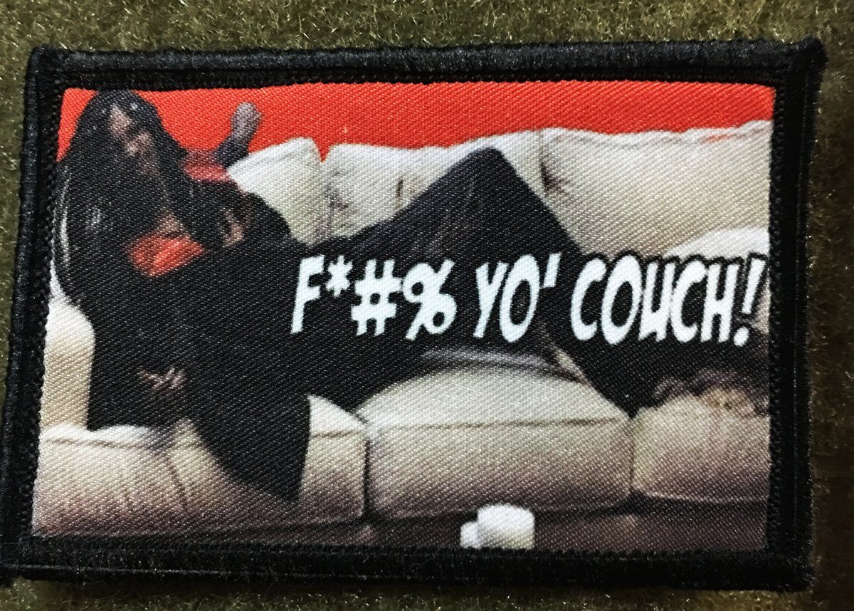 Dave Chappelle Rick James Couch Morale Patch Morale Patches Redheaded T Shirts 