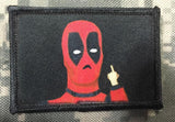 Deadpool Regrowing Hand Morale Patch Morale Patches Redheaded T Shirts 
