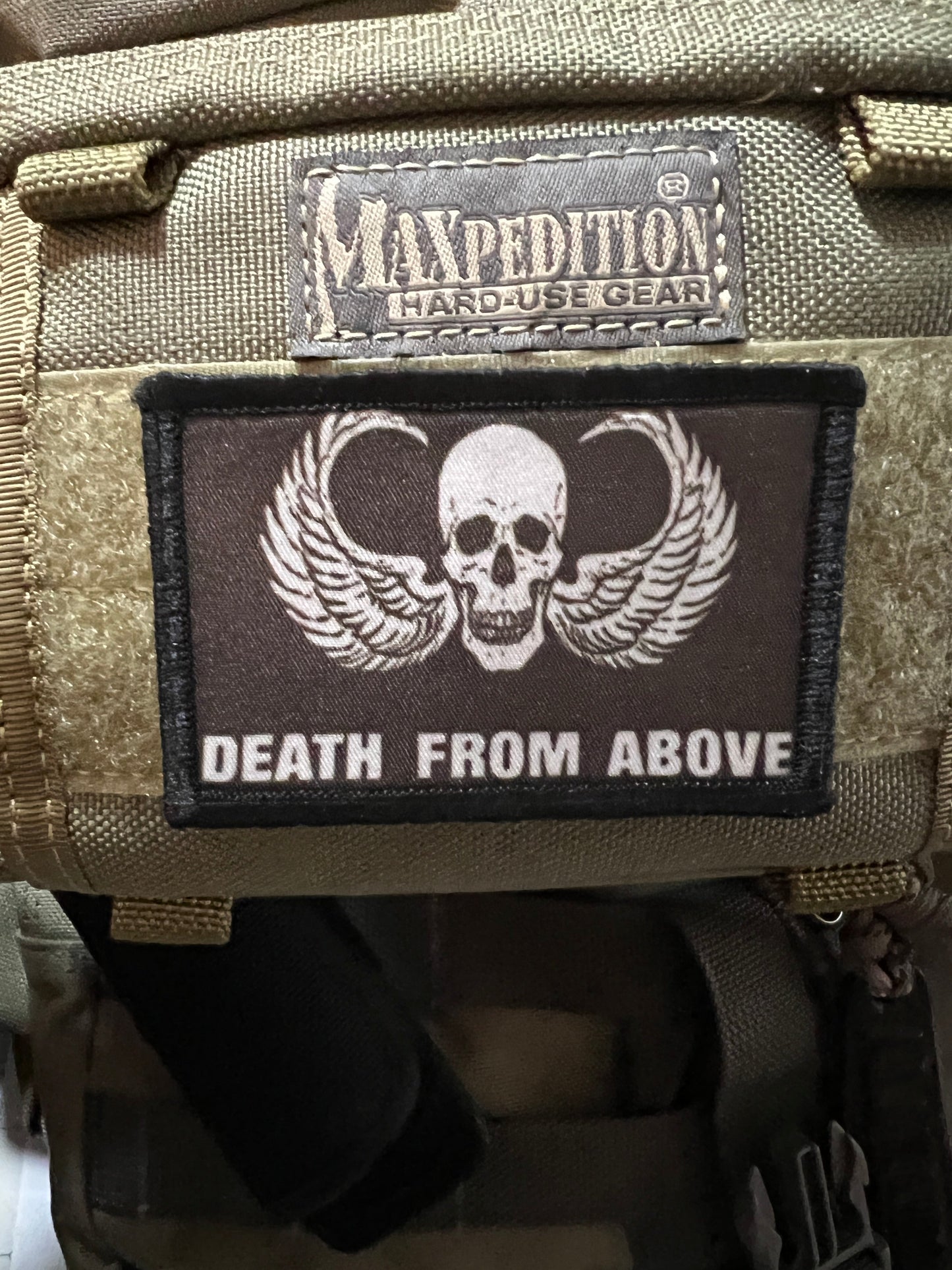 Death From Above Velcro Morale Patch Morale Patches Redheaded T Shirts 