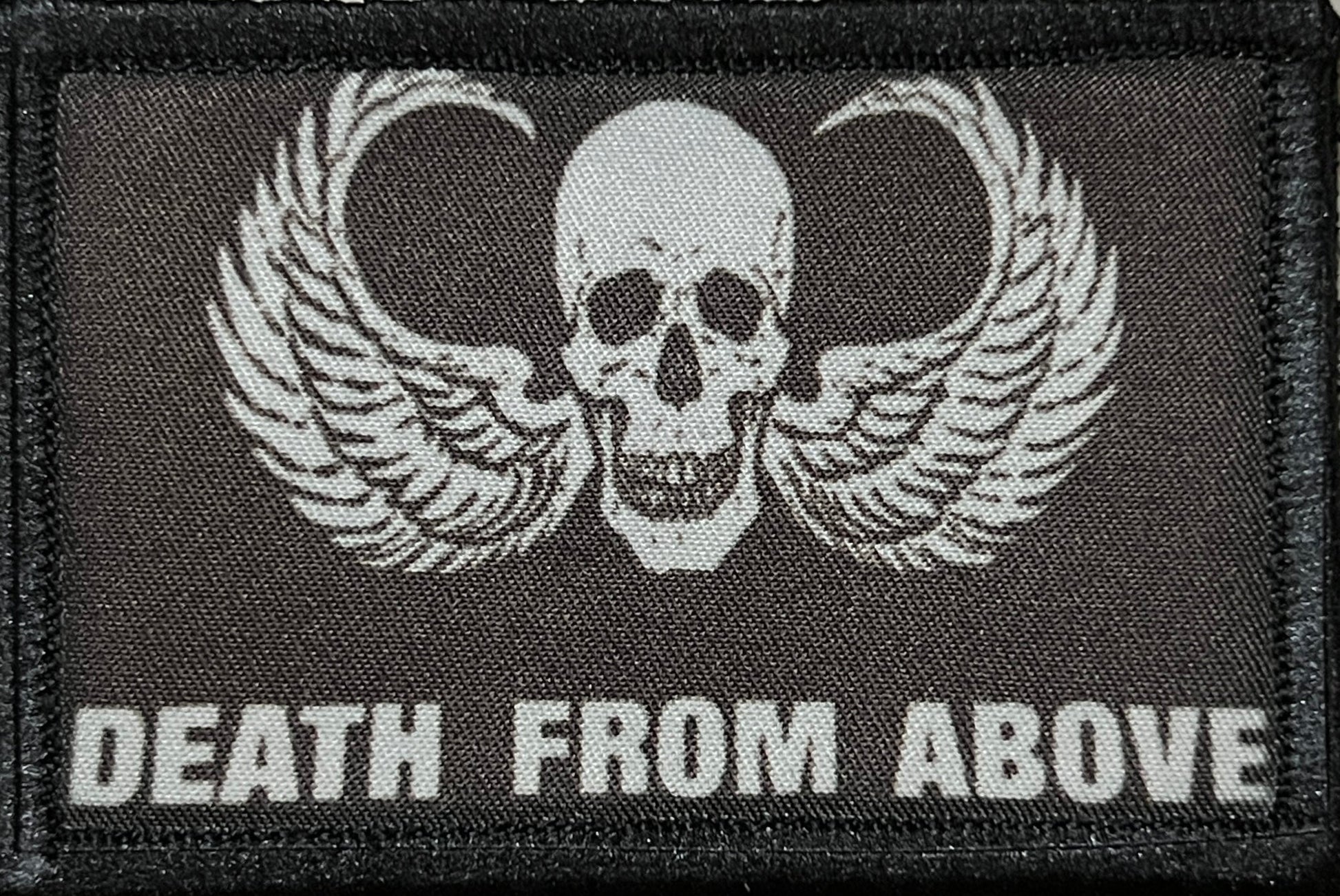 Death From Above Velcro Morale Patch Morale Patches Redheaded T Shirts 