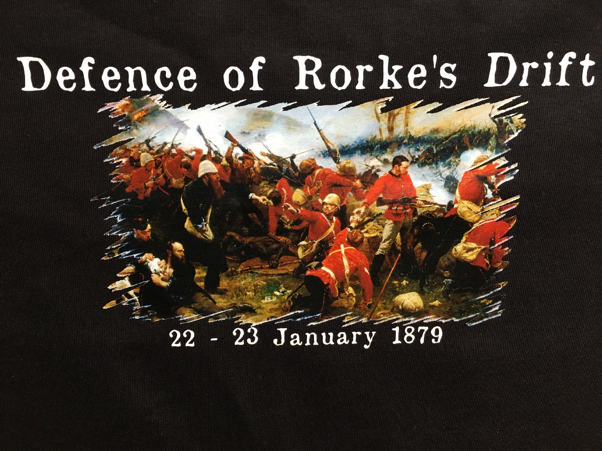 Defence of Rorke's Drift T Shirt T Shirts Redheaded T Shirts 