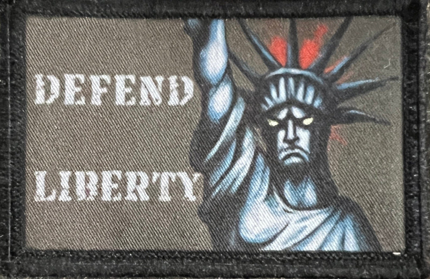 Defend Liberty Morale Patch Morale Patches Redheaded T Shirts 