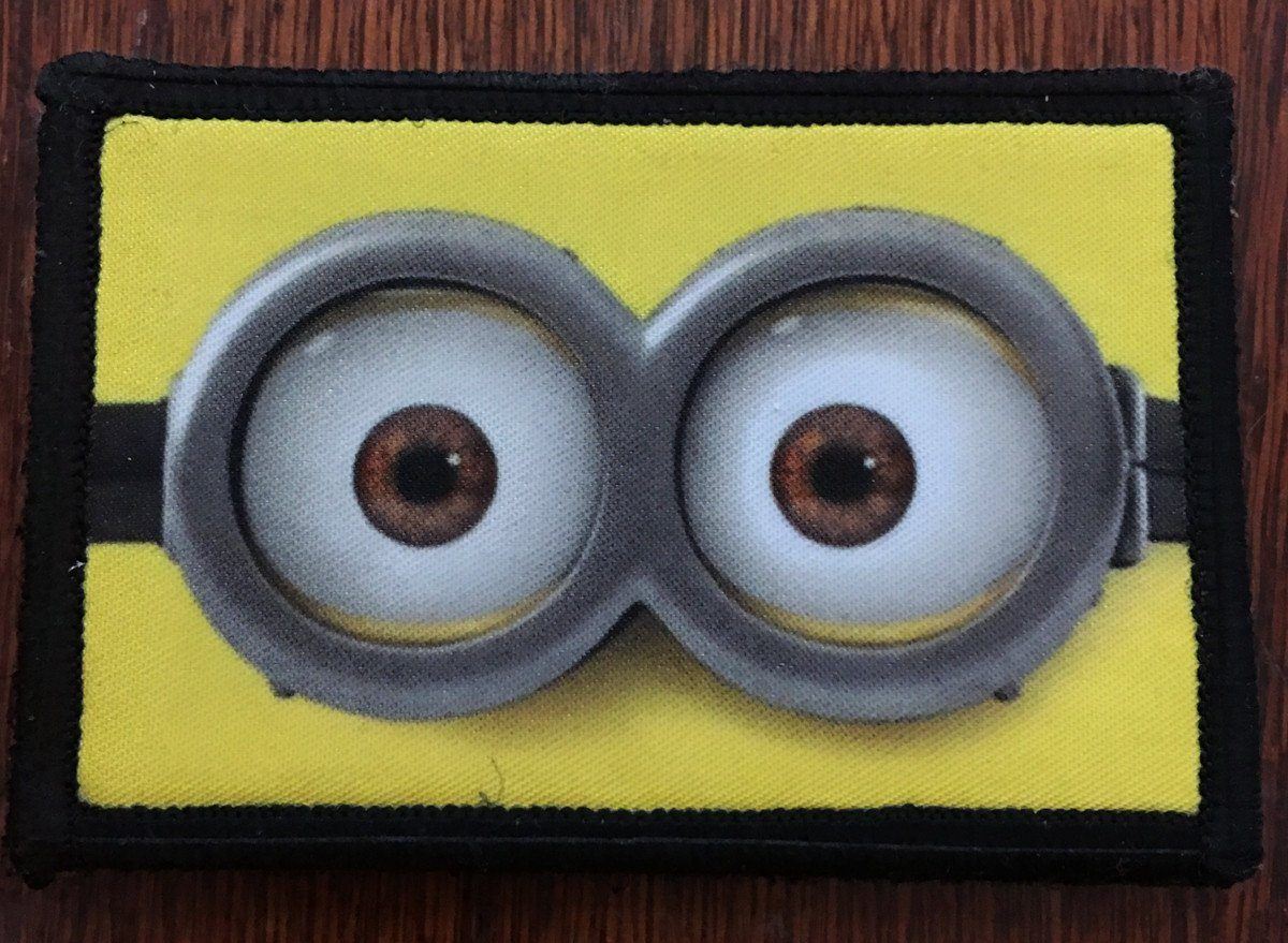 Despicable Me Minion Morale Patch Morale Patches Redheaded T Shirts 