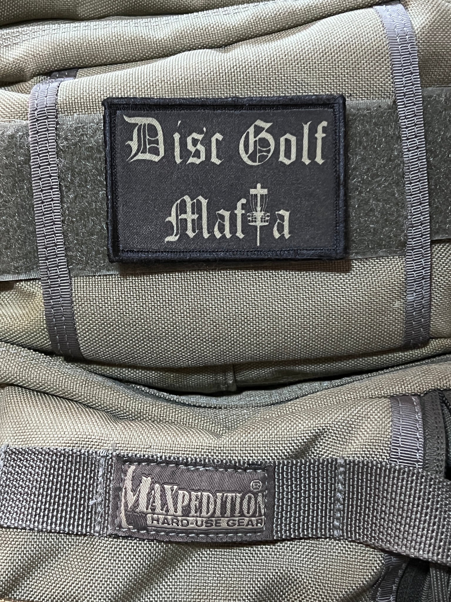 Disc Golf Mafia Morale Patch Morale Patches Redheaded T Shirts 