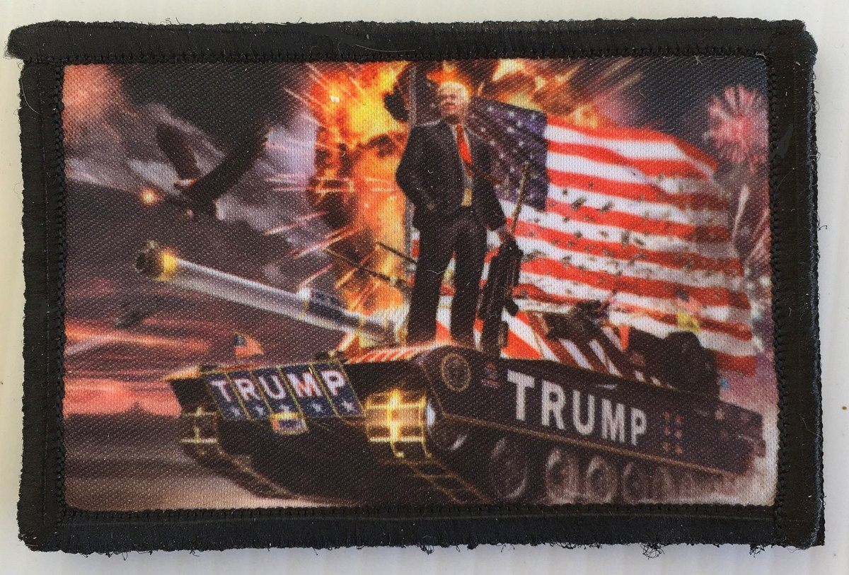Donald Trump Victorious Morale Patch Morale Patches Redheaded T Shirts 