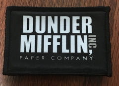 Dunder Mifflin Paper Company Velcro Morale Patch Morale Patches Redheaded T Shirts 