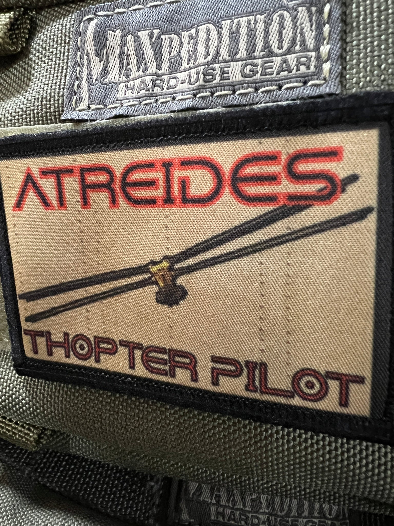 Dune Atreides Thopter Pilot Morale Patch Morale Patches Redheaded T Shirts 