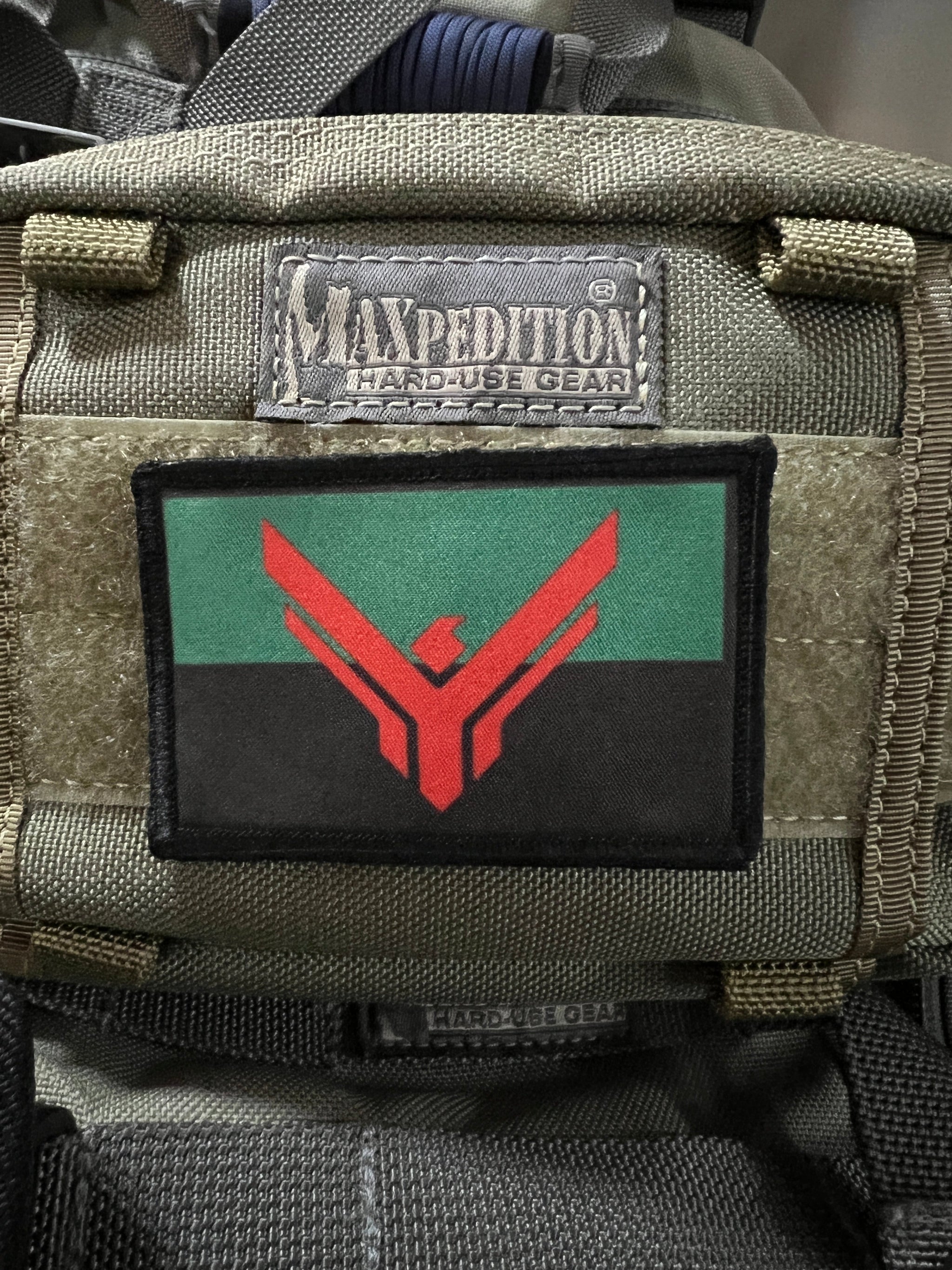 House Atreides 2x3 Dune themed Morale Patch Redheaded Productions