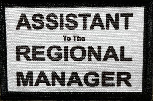 Dwight Schrute Assistant to the Regional Manager The Office Morale Patch Morale Patches Redheaded T Shirts 