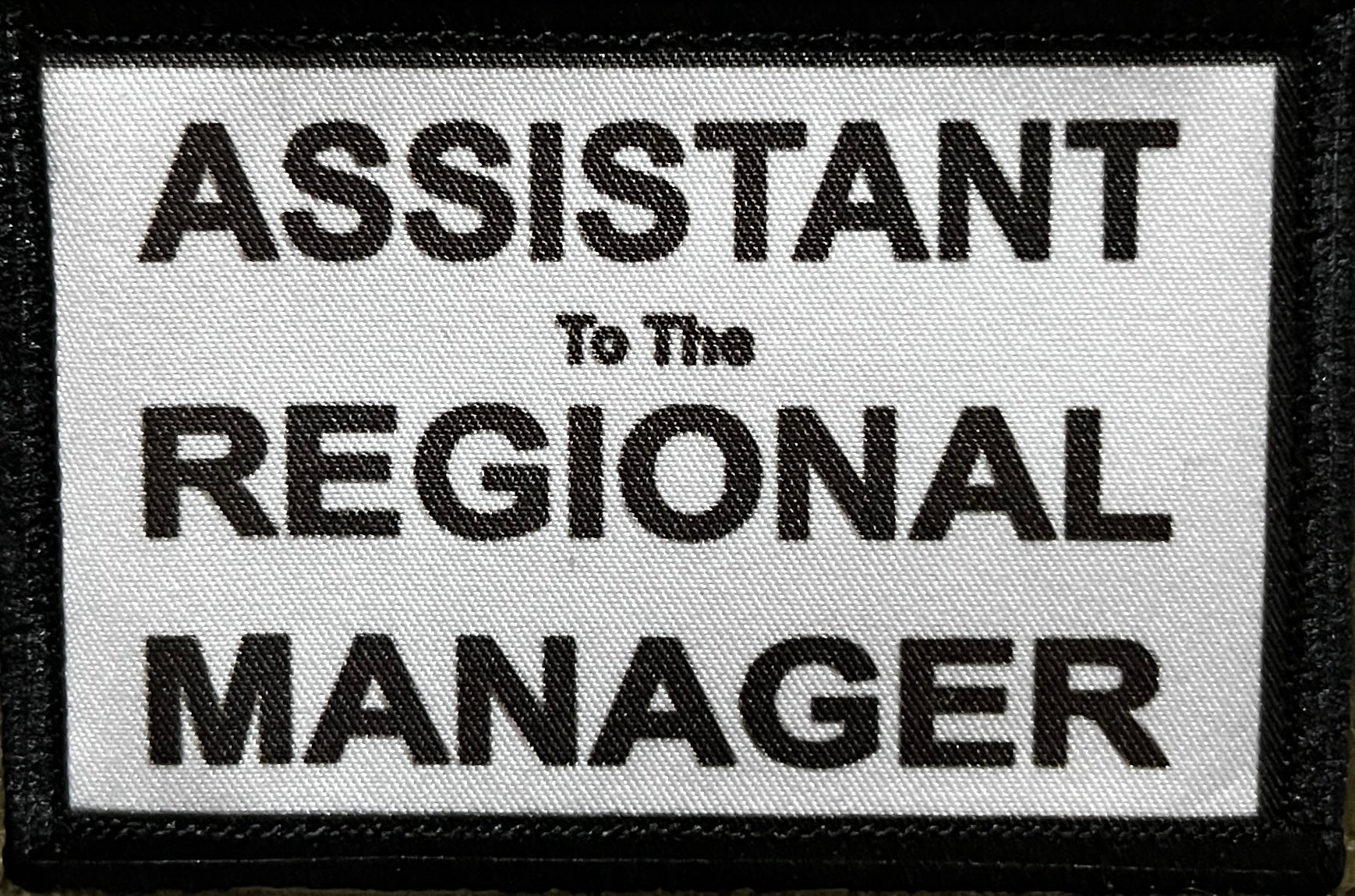 Dwight Schrute Assistant to the Regional Manager The Office Morale Patch Morale Patches Redheaded T Shirts 