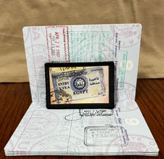 Egypt Passport Stamp Morale Patch 2x3