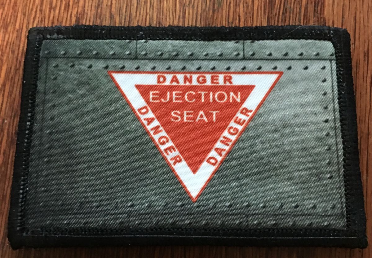 Ejection Seat Morale Patch Morale Patches Redheaded T Shirts 