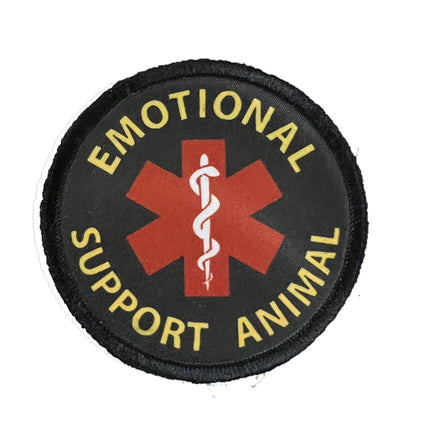 Emotional support store animal velcro patch