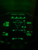 F-15E Strike Eagle HUD Acrylic LED Sign LED LIGHT Redheaded T Shirts 