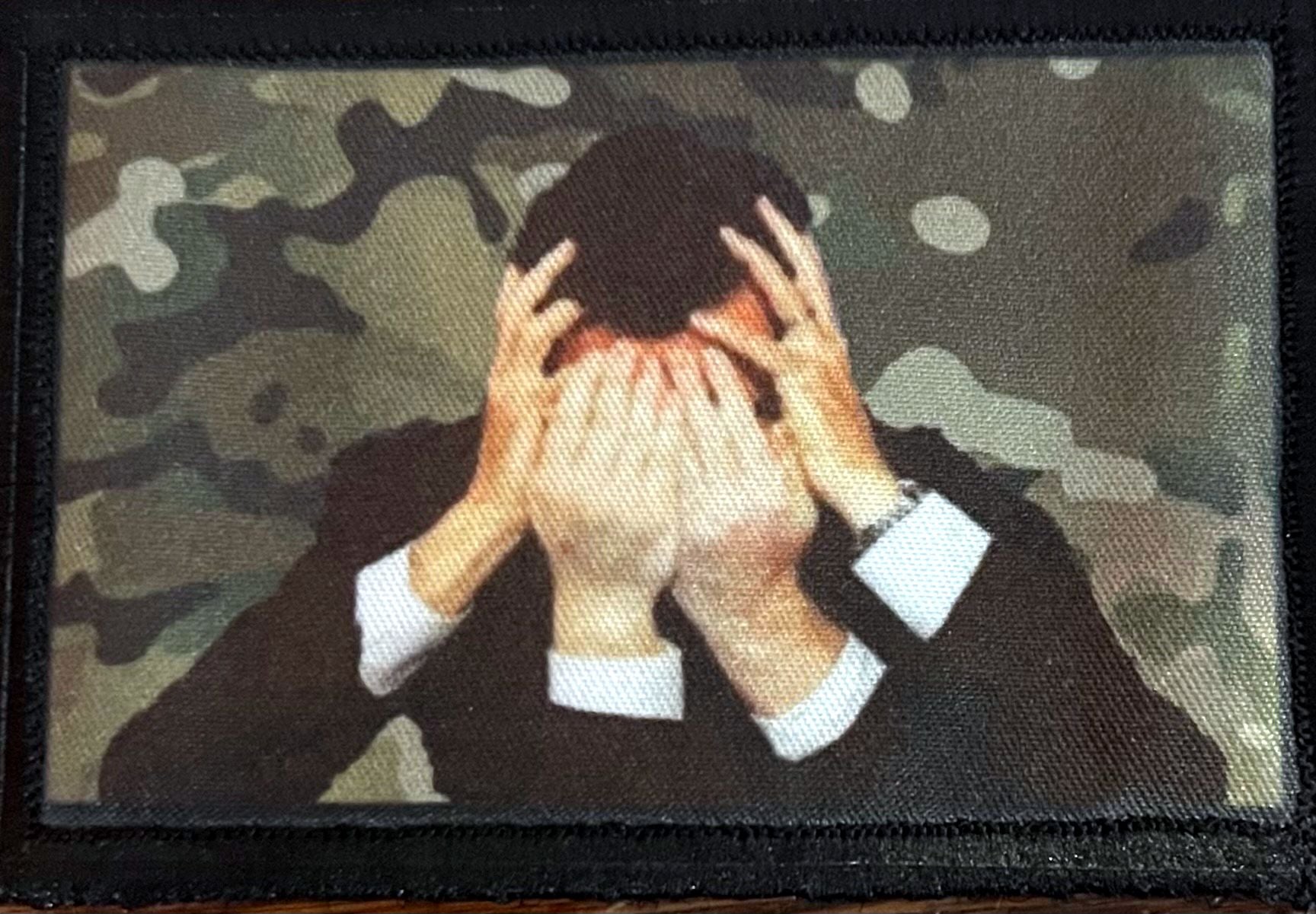 Face Palm 4x Custom Velcro Morale Patch Morale Patches Redheaded T Shirts 