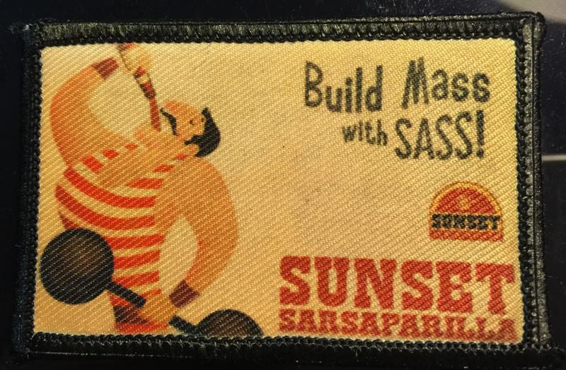 Fallout Sunset Sarsaparilla Morale Patch Morale Patches Redheaded T Shirts 