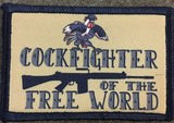 FN FAL Cockfighter of the Free World Morale Patch Morale Patches Redheaded T Shirts 