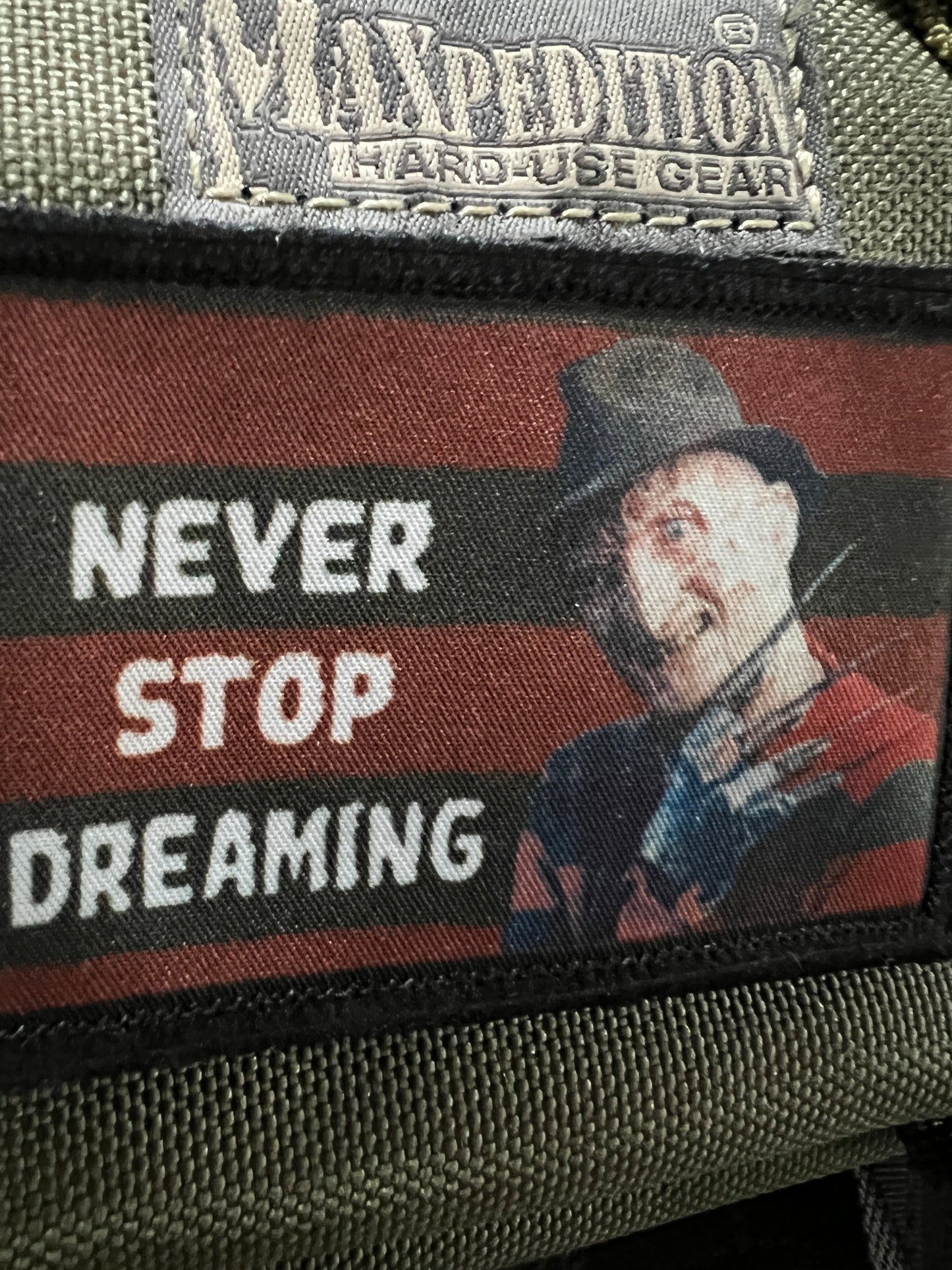 Freddy Kruger Never Stop Dreaming Nightmare on Elm St3