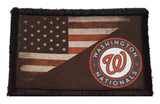 Full Color Washington Nationals USA Flag Morale Patch Morale Patches Redheaded T Shirts 