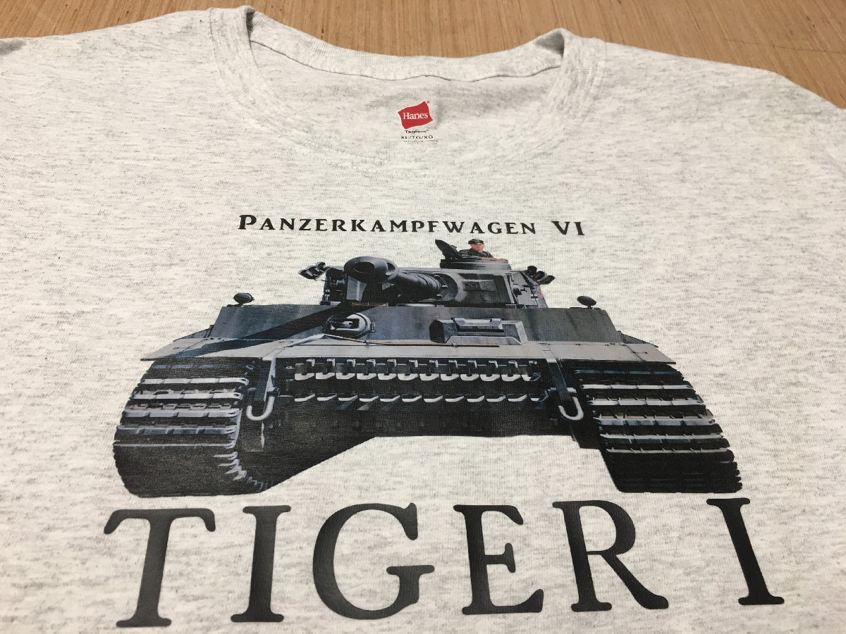FULL COLOR WWII Tiger Tank T Shirt T Shirts Redheaded T Shirts 