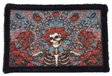 Grateful Dead Skeleton Roses Morale Patch Morale Patches Redheaded T Shirts 