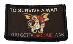 Gremlins Gizmo Rambo Morale Patch Morale Patches Redheaded T Shirts 