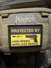 High Speed Wireless Device Morale Patch Morale Patches Redheaded T Shirts 