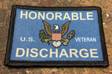 Honorable Discharge USA Veteran Morale Patch Morale Patches Redheaded T Shirts 