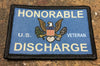 Honorable Discharge USA Veteran Morale Patch Morale Patches Redheaded T Shirts 