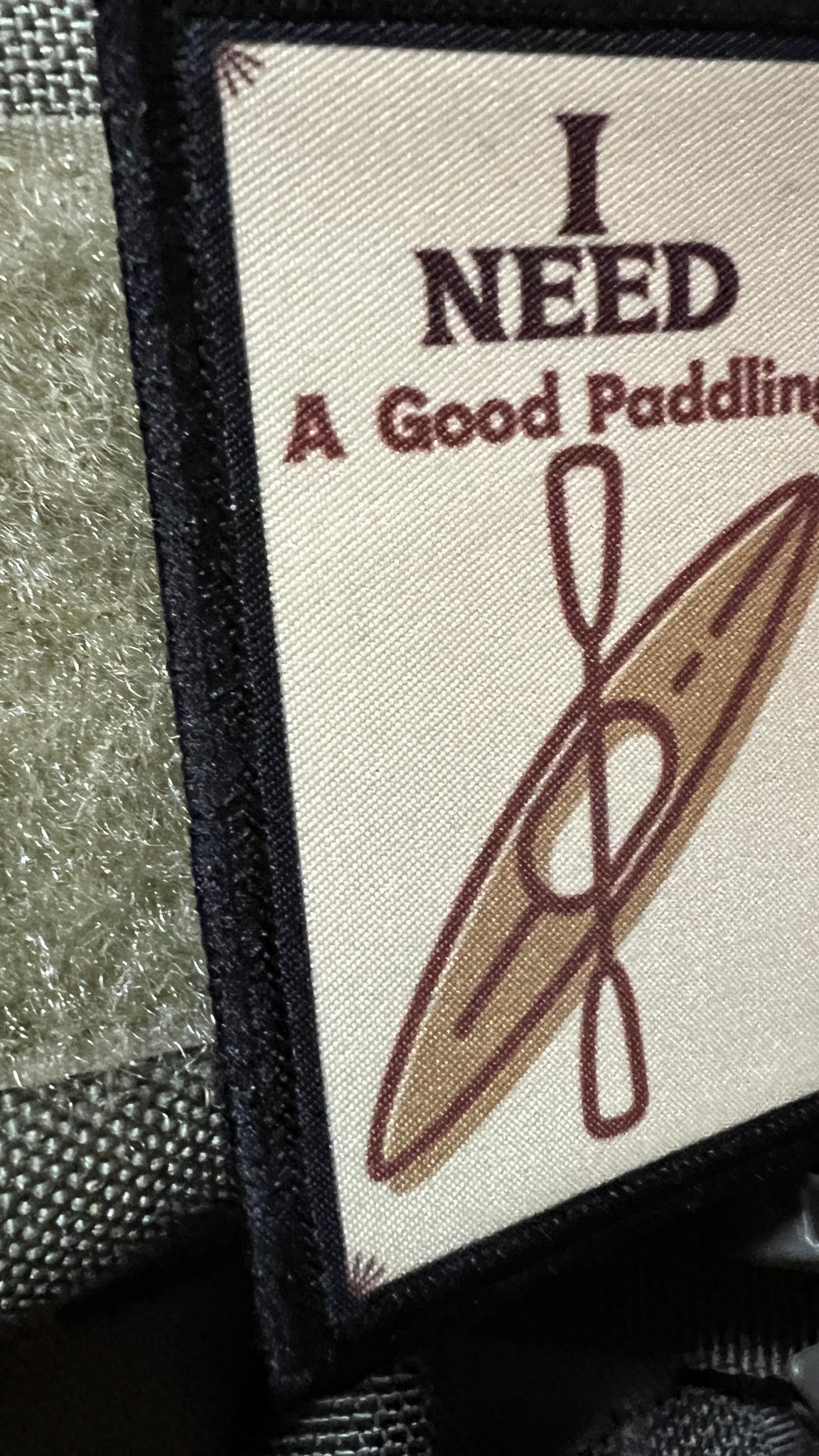 I Need A Good Paddling Morale Patch Morale Patches Redheaded T Shirts 
