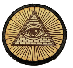 Illuminati All Seeing Eye Morale Patch Morale Patches Redheaded T Shirts 