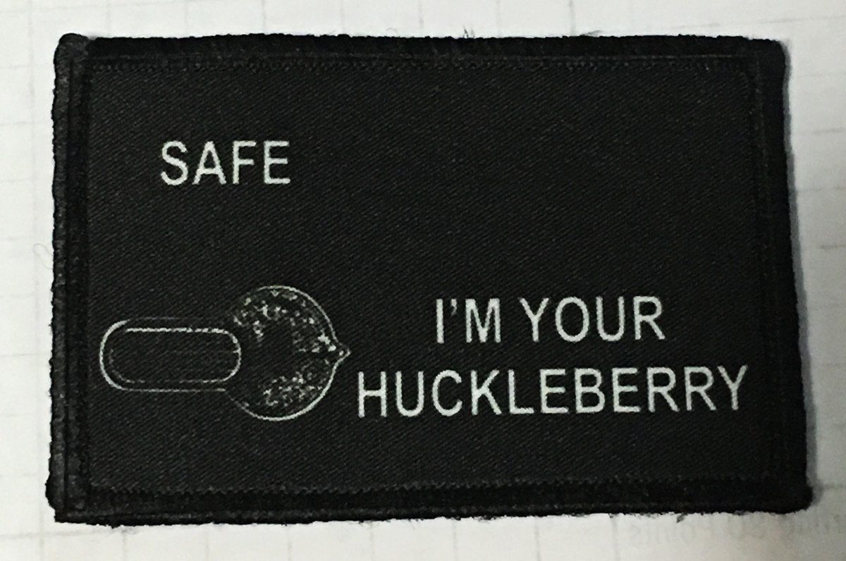 I'm Your Huckleberry Safety Selector Morale Patch Morale Patches Redheaded T Shirts 