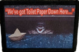 Pennywise It Toilet Paper Corona Virus Morale Patch