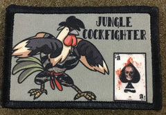 Jungle Cockfighter Nose Art Morale Patch Morale Patches Redheaded T Shirts 