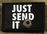 Just Send it Morale Patch Morale Patches Redheaded T Shirts 