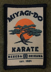 Karate Kid Movie Miyagi Do Morale Patch Morale Patches Redheaded T Shirts 